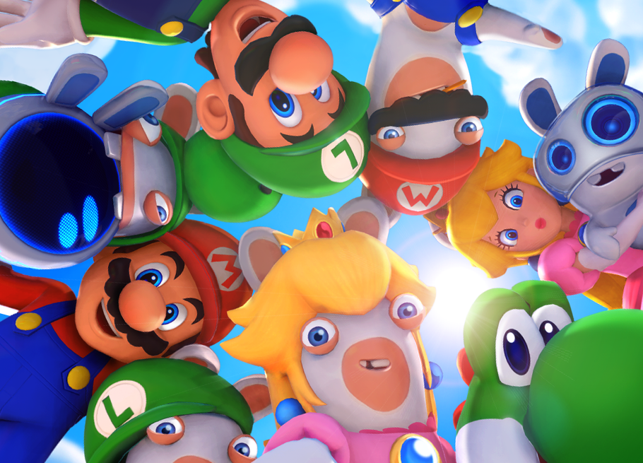 Mario Groupa Mario Rabbids Group Picture by LokMengHong560617 on DeviantArt