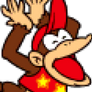 MPSR - Diddy Kong (Icon) (Victory) (Pixilart)