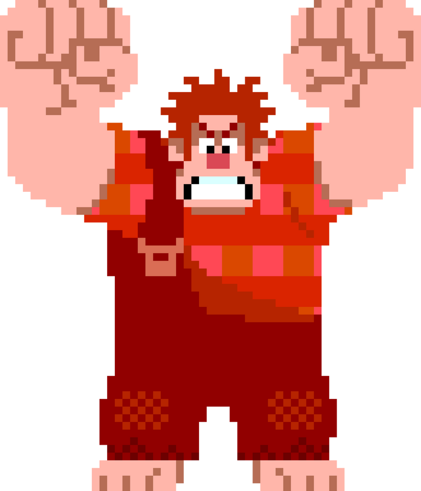 Wreck it Ralph (Pixilart) by LokMengHong560617 on DeviantArt