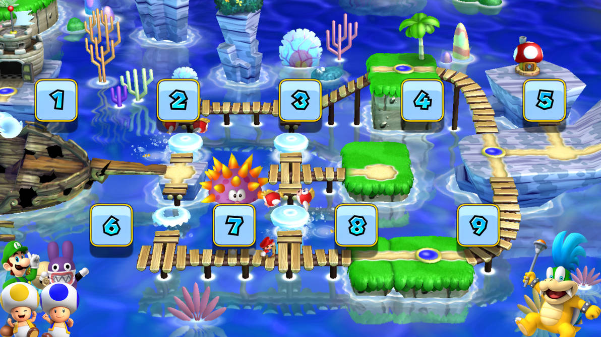 NSLU - World 3 (Level Select) by LokMengHong560617 on DeviantArt