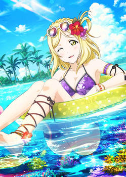 Ohara Mari - Pool photomanip