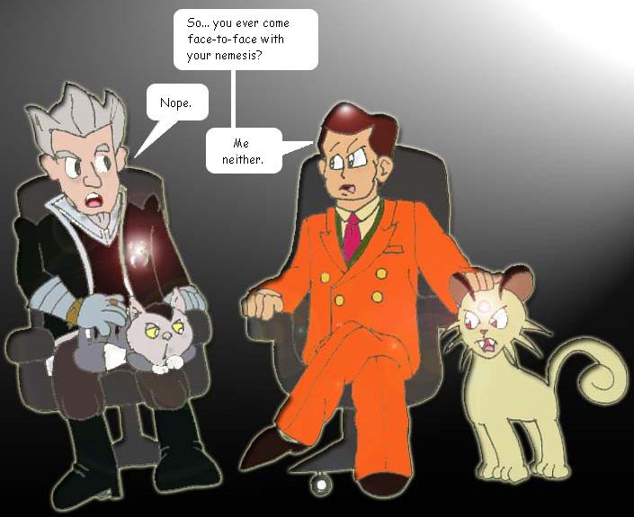 Giovanni and Dr. Claw