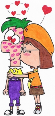 Ferb Loves Gretchen's Kisses