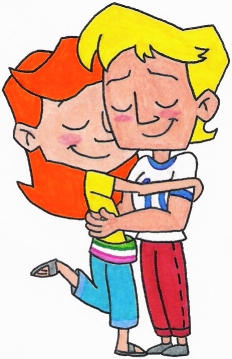 Riley and Johnny's Embrace by nintendomaximus on DeviantArt