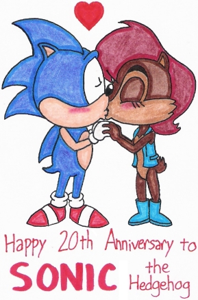 Happy 20th Birthday to Sonic