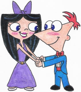 Phineas and Isabella Dancing