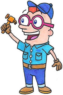 Irving as Fix-It Felix Junior