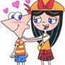 Isabella Flirting with Phineas