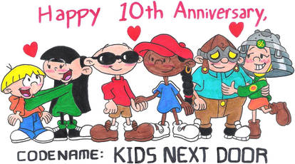 A Kids Next Door 10th Anniversary Picture