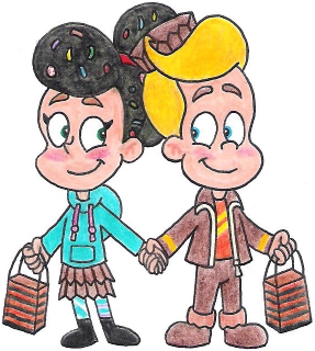 Jimmy 'n Cindy as Rancis 'n Vanellope