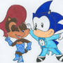 Sonic and Sally Dancing