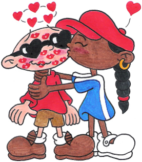 Nigel Loves Abby's Kisses by nintendomaximus on DeviantArt Nigel Loves Abby's Kisses by nintendomaximus on DeviantArt