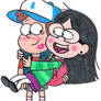 Candy in Dipper's Arms