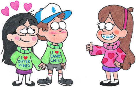 Dipper and Candy's New Sweaters