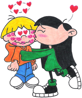Wally Loves Kuki's Kisses by nintendomaximus on DeviantArt Wally Loves Kuki's Kisses by nintendomaximus on DeviantArt