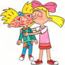 Arnold Loves Helga's Kisses