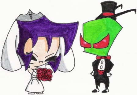 A Zim+Gaz Wedding Fanart