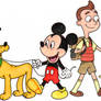 Mickey, Milo, and Their Dogs