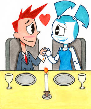 Jenny and Brad's Candlelit Dinner Date by nintendomaximus