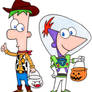 Sheriff Ferb and Phineas Lightyear