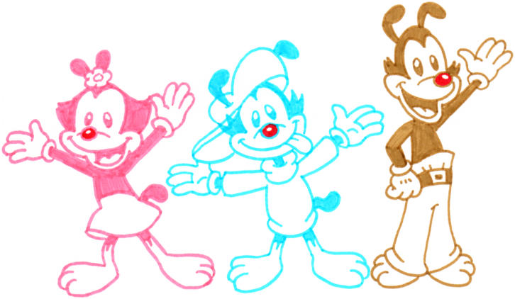 Three Colorfully Animated Siblings by nintendomaximus on DeviantArt