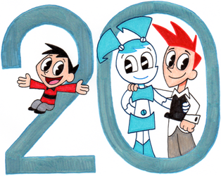 The 20th Anniversary of the Teenage Robot by nintendomaximus