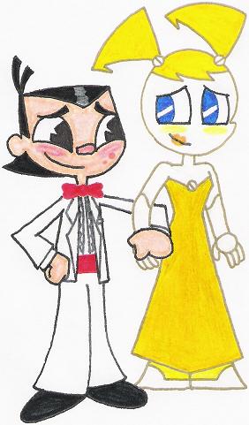 Sheldon and Jessie at the Prom