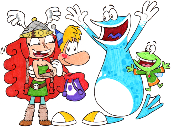 Rayman Elf Rayman's 30th Anniversary by nintendomaximus on DeviantArt