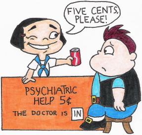 Cho-Cho's Psychiatry Stand