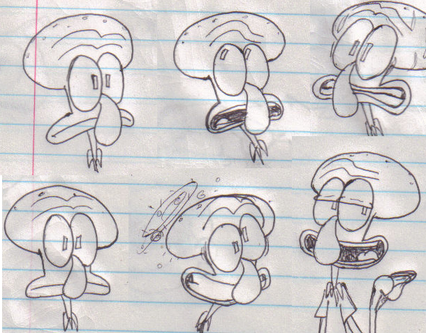 Squidward Practice