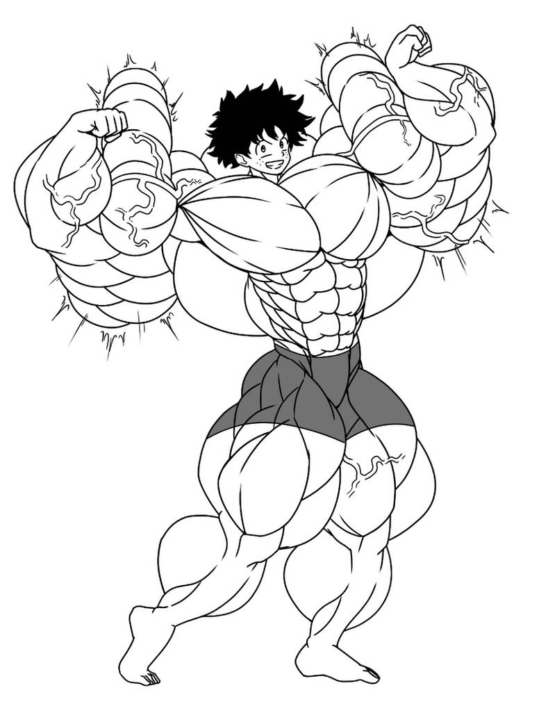 Midoriya Routine Midoriya (wip) by AliArts7 on DeviantArt
