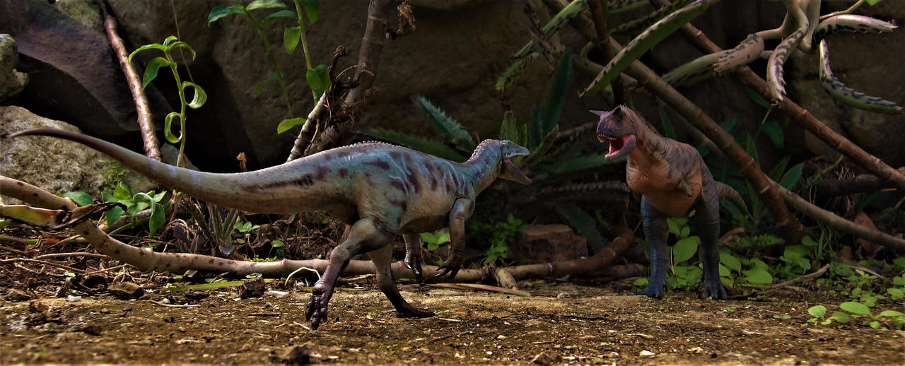 Megaraptor vs Carnotaurus by zoome3 on DeviantArt