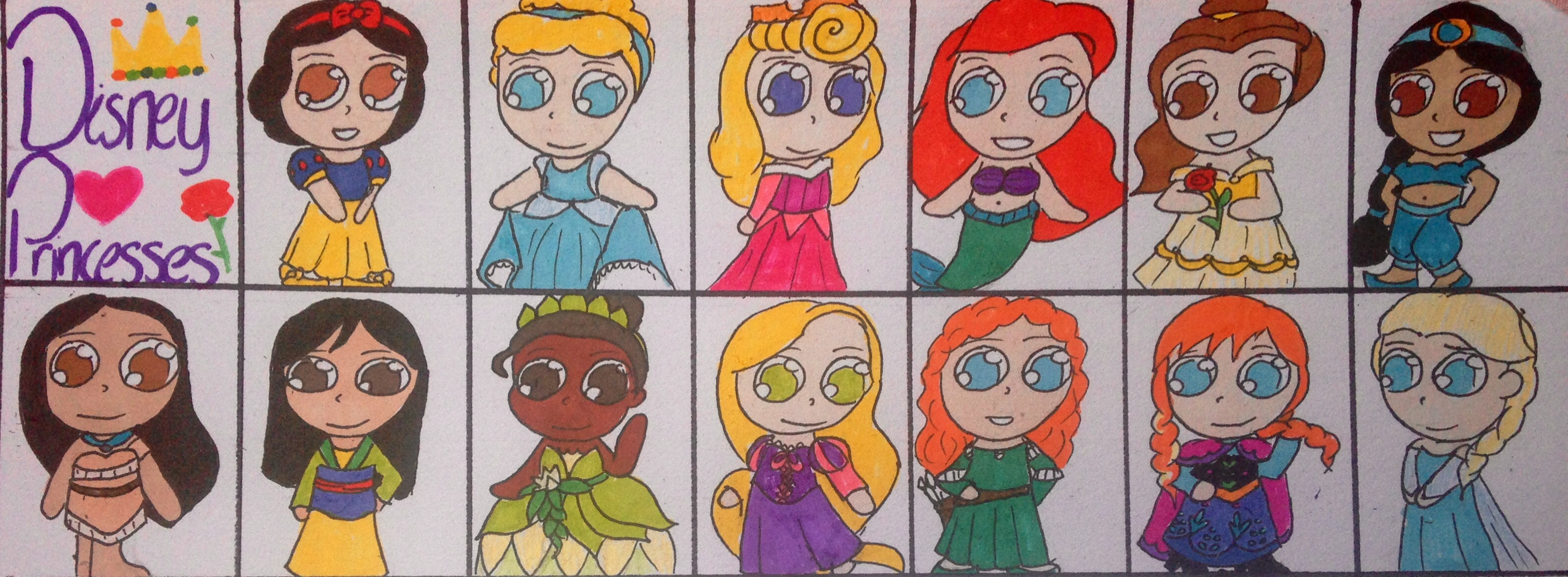 Disney Random Deviantart Disney Princesses by LoadsOfRandomness on DeviantArt