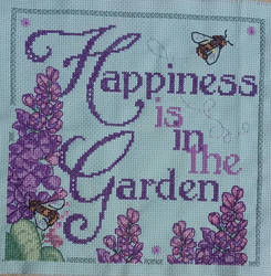 Cross Stitch - Lavendar