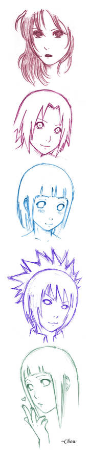 Kunoichi sketches