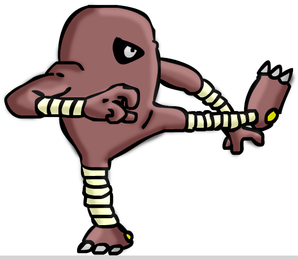 1st Fighting - Hitmonlee