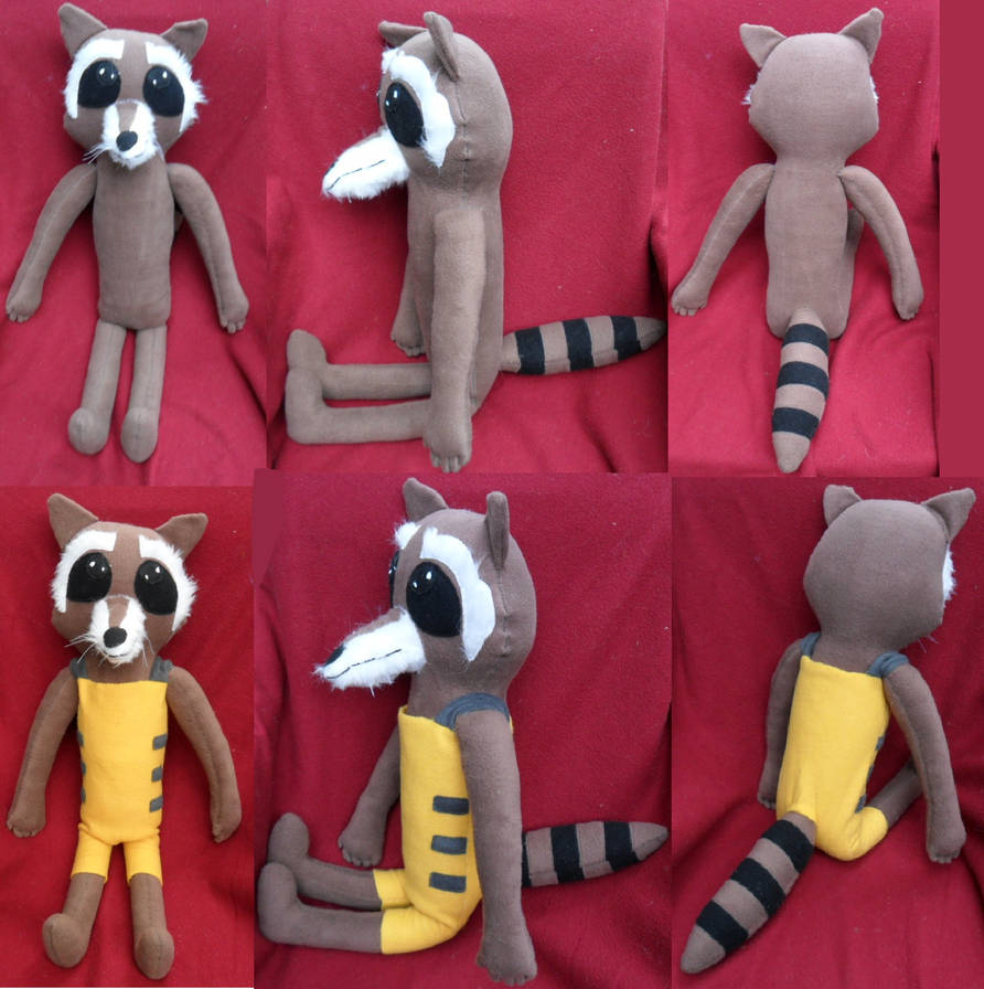 life sized Rocket by PlushBuddies on DeviantArt
