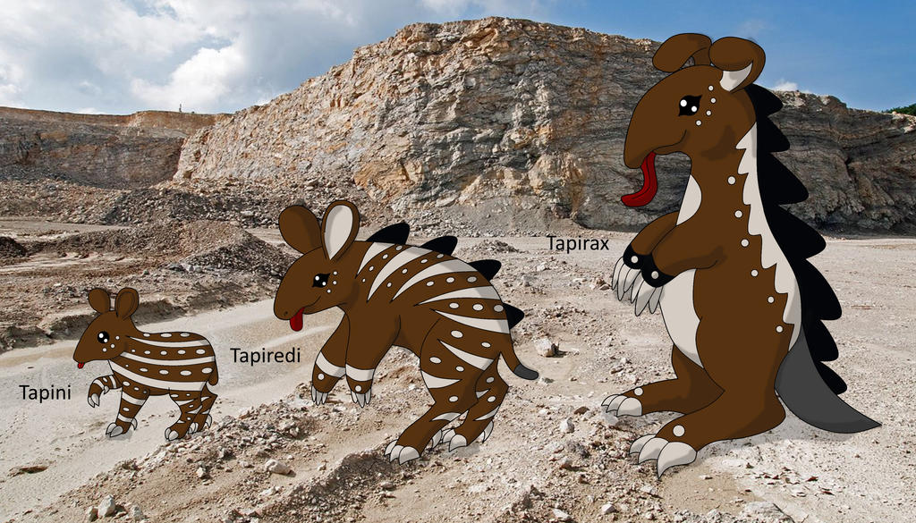 Pokemon Tapir Evolution By Warumono1989 On DeviantArt pokemon-tapir-evolution-by-warumono1989-on-deviantart