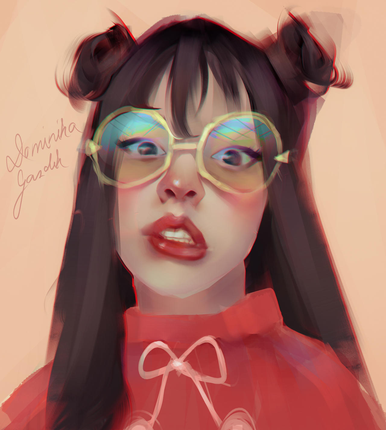 Portrait Asian Girl by TinyTruc on DeviantArt