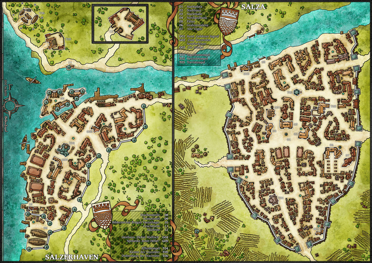 Salza and Salzerhaven by SteffenBrand