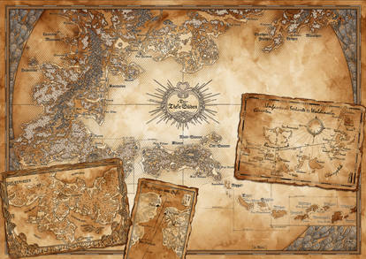 The Ingame-Map of the Southern Region