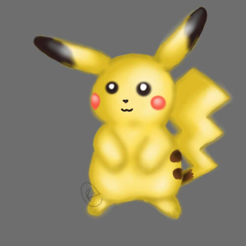 Pikachu paint