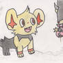 Shinx and Luxray - Shiny