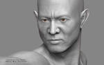 Shaolin 2016 Head Closeup by EtherealProject