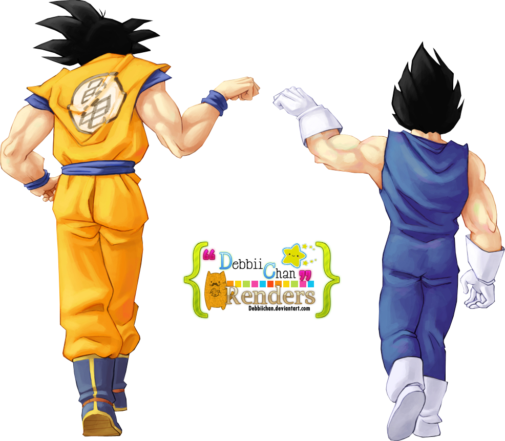 Goku and Vegeta Render ~ by debbiichan on DeviantArt Goku and Vegeta Render ~ by debbiichan on DeviantArt