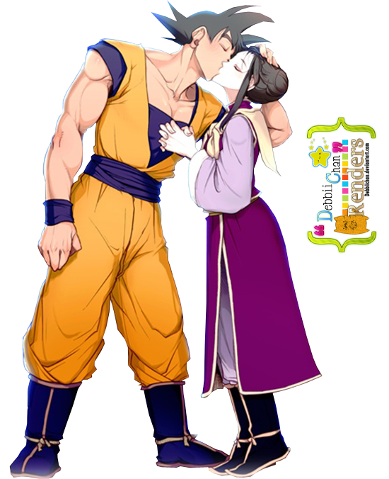 Goku x ChiChi (Milk) Render ~