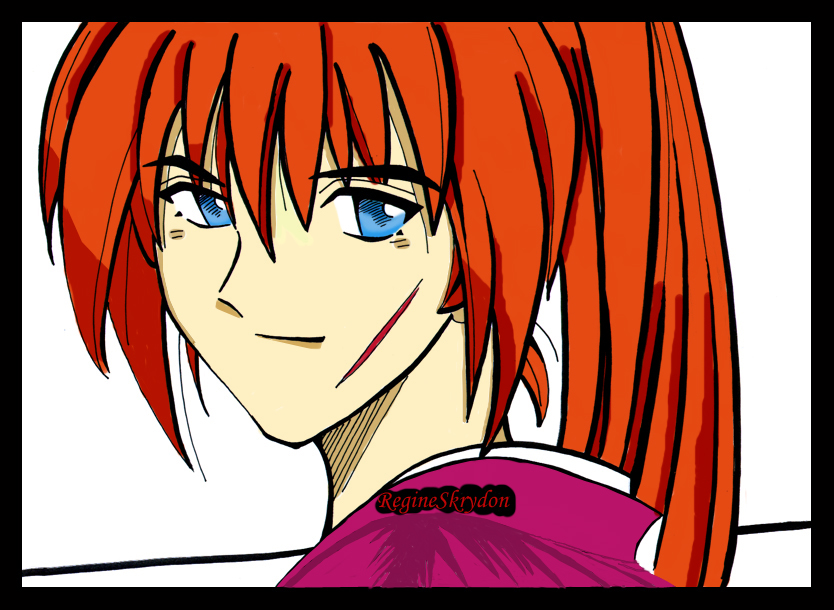 colored kenshin by RegineSkryd