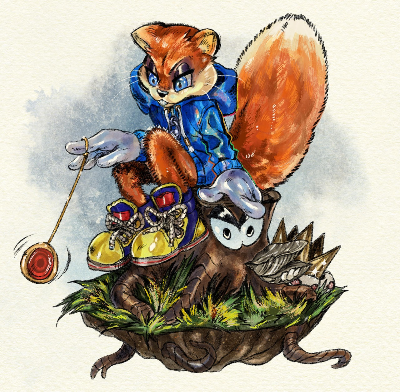Conker by thedawner on DeviantArt