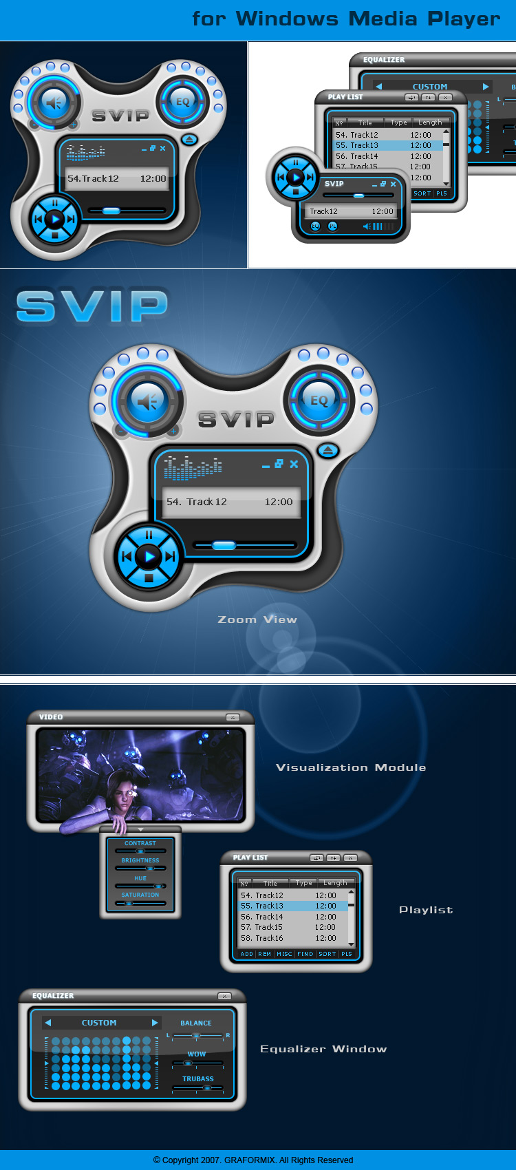 SVIP WM Player concept