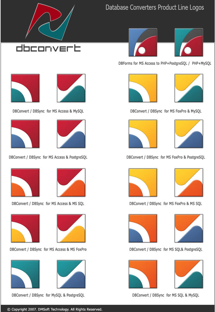 DBConvert logos white by graformix on DeviantArt